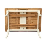 thumbnail of Biscottini Esstisch – Ausziehbarer Küchentisch – Restauranttische 120x80 cm – Massivholztisch Made in Italy – Moderner Tisch in Natur und Weiß