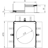 thumbnail of OBO Bettermann Anbaueinheit OKA-W A 4030R9 7424886