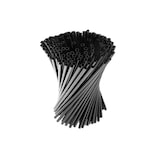 thumbnail of MONOUSO - Cannuccia Rigida Riutilizzabile in Plastica PP Nera Ø6mm 20cm (250 Pezzi)