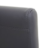 thumbnail of Juego de 2 Silla de comedor Silla de cocina Littau ~ Imitación cuero, gris mate, patas claras