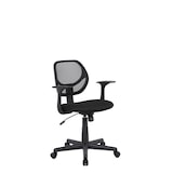 thumbnail of SIGMA Cadeira de escritório SC17, plástico, altura do assento ajustável, preto