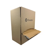 thumbnail of Pomebio Papieren Rietjes - Kraft - 8x195 mm - Dispenserbox 500 stuks