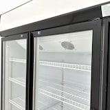 thumbnail of GASFRIT | Kühlvitrine mit 3 Türen und 1400 Litern | Getränkekühlschrank – 1800 × 570 × 1980 mm
