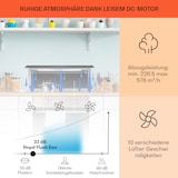 thumbnail of Klarstein Royal Flush Eco Dunstabzugshaube 90 cm 576 m³/h A+ Schwarz
