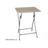 thumbnail of Mesa auxiliar plegable 48 x 38 x 66 cm