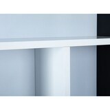 thumbnail of Decent Regal, Wandregal mit 10 Fächern schwarz und weiss.