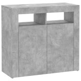 thumbnail of Helloshop26 - Buffet Sideboard Kommode Kleiderschrank Aufbewahrungsmöbel Organizer für Küche Wohnzimmer Lounge mit LED-Beleuchtung 02_0030006
