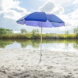 thumbnail of Moritz Schirmständer Ø 34mm x 50 cm Rasendorn für Sonnenschirm Schirm  für Garten I Strand I Schirmständer I Stahl Silber