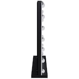 thumbnail of CLP Specchio Trucco Norlina con Bluetooth Metallo HBT: 62x80x14 cm nero con Bluetooth