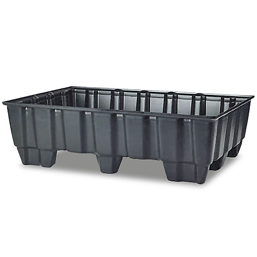 Sicherheits-Auffangwanne, Kunststoff, LxBxH 1230 x 830 x 400 mm, Auffangvolumen 235 Liter