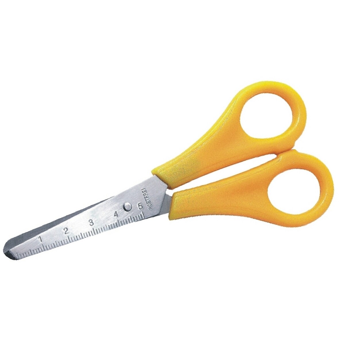 Bastelschere rund 13 cm farbig sortiert