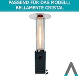 thumbnail of Glasröhre Glas Tube Heizpilz Bellamente CRISTAL Länge 1120 mm Durchmesser 98 mm