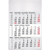thumbnail of 3-Monatswandkalender Metall, 12 Monatsblätter, Verbundplatte 2mm, 320 x 480 mm