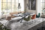 thumbnail of KAWOLA Esszimmerbank CHARME Cord taupe 186cm