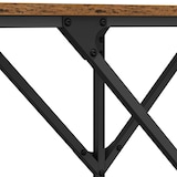 thumbnail of vidaXL Wandtafel Oud hout 140 x 29 x 75 cm Bewerkt hout