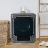 thumbnail of Wäschetrockner Wandmontage 3/4 kg 850 W 6 Programme UV-Desinfektion Überhitzungsschutz in Grau 60x70x20 cm für effiziente und platzsparende Trocknung