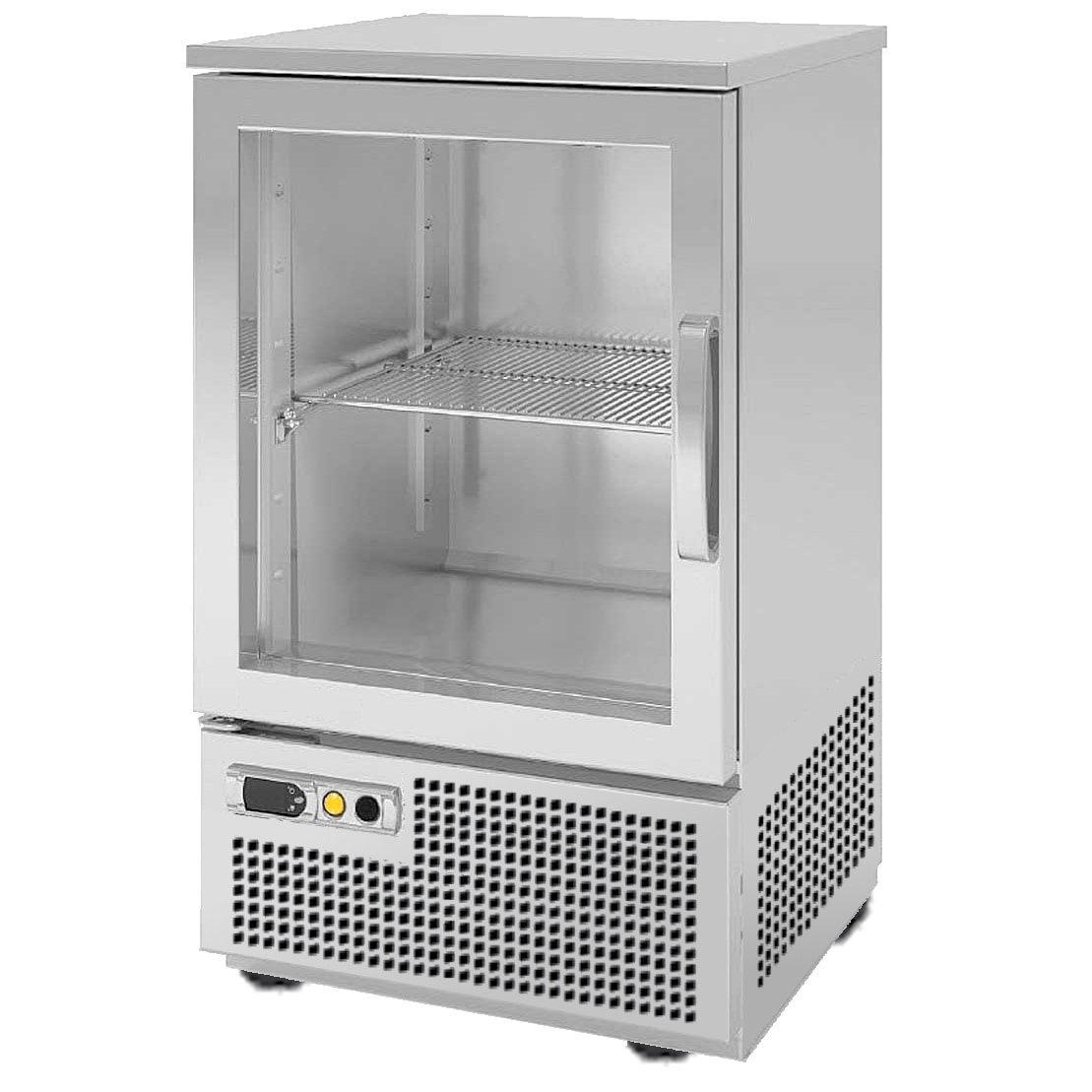 Escarchador de copas con puerta de cristal - 510x505x850 mm - 160 W 230/1V - 14ECC505 Eurast