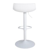 thumbnail of Banco de bar Aveiro em imitação de pele branco