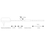 thumbnail of Paulmann EntertainLED LED Stripe Dynamic RGB 1,5m   3W  60LEDs/m RGB+ 5VA 78886