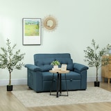 thumbnail of HOMCOM 2 plantas artificiales decorativas olivos artificiales 120 cm con hojas de seda y 20 aceitunas decoración interior para hogar oficina salón