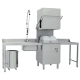 thumbnail of EURAST - Lave-vaisselle industrielle 50x50 dôme, à double paroi - 640x740x1530 mm - 9600 W 400/3V - 460083TS