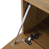 thumbnail of Oviala Meuble TV suspendu 120 cm industriel bois clair