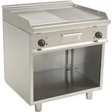 thumbnail of Elektrische grillplaat met open onderbouw model E7/Kte2Bam, afmetingen: B 800, bakplaat: 795 XT 700, bakplaat: 530 XH 850