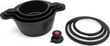 thumbnail of Karcher Topfset Toni aus Aluguss – Induktionstöpfe mit Glasdeckel und praktischem Sauggriff – 7-teilig