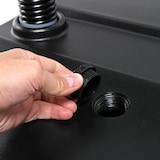 thumbnail of Exposiciónate Cavalletto pubblicitario per esterni bifacciale nero (A1) WTRA1WRBLK