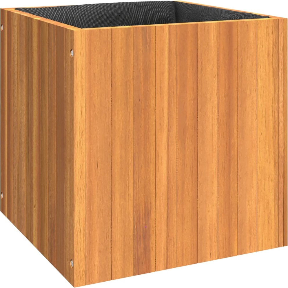 vidaXL Pflanzkübel 45x45x45 cm Massivholz Akazie