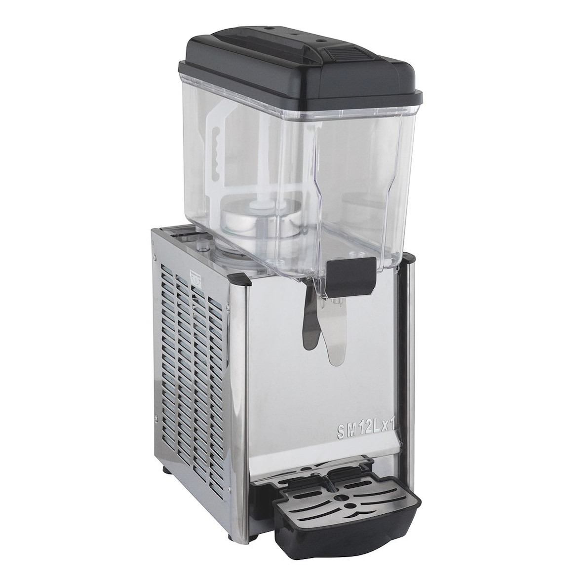 GastroHero Getränkespender ECO 12 Liter Saftspender Kaltgetränkespender mit Rührwerk Saftmaschine für Saft Eistee Limonade Getränkekühler +7 bis +12 °