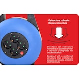 thumbnail of Enrollacables de 10 metros con 4 enchufes e indicador luminoso, Potencia Màxima 3000W, 16A, 250V, Protección Sobrecalentamiento, Protección Infantil