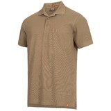 thumbnail of Nitras Motion Tex Light Poloshirt | Gr. XL | 100% Baumwolle | khaki