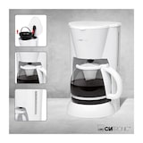 thumbnail of Cafetière 12-14 tasses 1,5L  KA 3473 Blanc usage non-intensif Clatronic