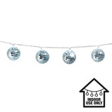 thumbnail of LED Lichterkette Discokugel silber