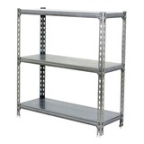 thumbnail of SimonRack Metallregal, 900x1100x400 mm, 3 Ebenen, Metallboden, 200 kg Biegepunkt, Verzinkt - Simonclick