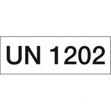 thumbnail of Dreifke® Gefahrgutkennzeichen Diesel UN 1202, Folie, seewasserbeständig, 147x50mm, 250/Rolle