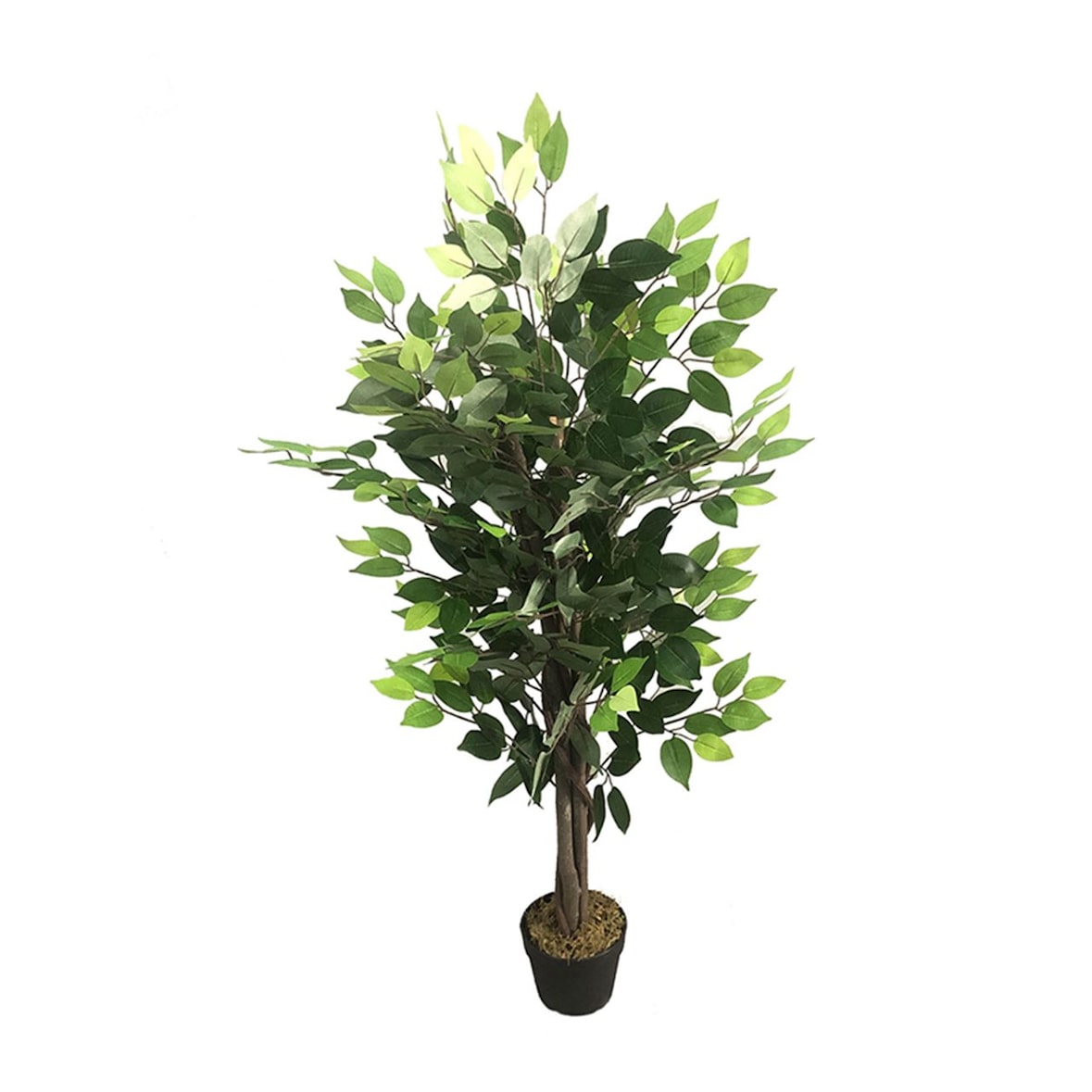 LEX künstliche Pflanze Ficus 378 Blätter ca. 115 cm