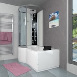 thumbnail of Kombination Badewanne Dusche K50-R00-EC Duschtempel 100x170 cm