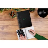 thumbnail of Rhodia 5x Greenbook, Notizbuch A5+ aus festem recycelbarem Recyclingkarton 715g/m2, 80 Bl, Recyclingpapier 90g, 6-fach gelocht - Schwarz 119925C