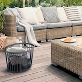 thumbnail of Prosperplast - Conjunto de 2 cestos decorativos de jardim/mesas laterais CLUBO, dimensões: 568x348x450 mm, antracite