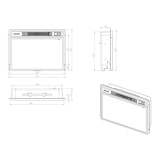 thumbnail of PURLINE Cheminée électrique encastrable CHE-620