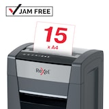 thumbnail of Destructora Rexel Momentum Extra P515+, negro/plata.