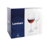 thumbnail of LUMINARC VERSAILLES Caixa  6 Cálices Vinho Vidro 72Cl