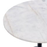 thumbnail of Bout de canapé Marbre blanc 55 cm -  Rond Marbre Amadeus 55.00x55.00 cm