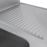 thumbnail of GastroHero Spültisch Basic 16x6 mit 2 Becken links