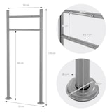 thumbnail of ECD Germany Acryl-Malset 34-teilig mit Staffelei – Kofferstaffelei mit 24 Acrylfarben, Pinseln, Keilrahmen & Leinwand, Malkoffer aus Holz,