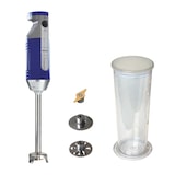 thumbnail of METRO Professional Batidora de mano GSM 1000, longitud del eje: 19 cm, 1- 8 L, 250 W, azul / plateado