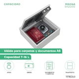 thumbnail of ARREGUI Magna 592000 Caja Fuerte Oculta en el Suelo del Armario, Escondite para Dinero en Casa, Caja Fuerte Camuflada con Código, 11x31x29 cm, 5L