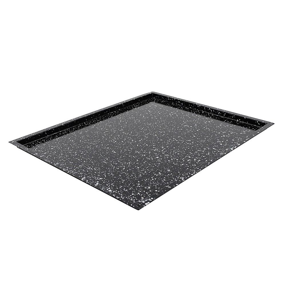 Backblech GN 2/1 Höhe 2 cm - Granit-Emaille beschichtet